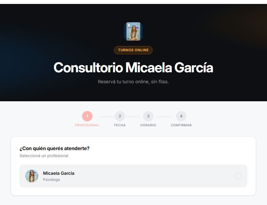 Turnero online